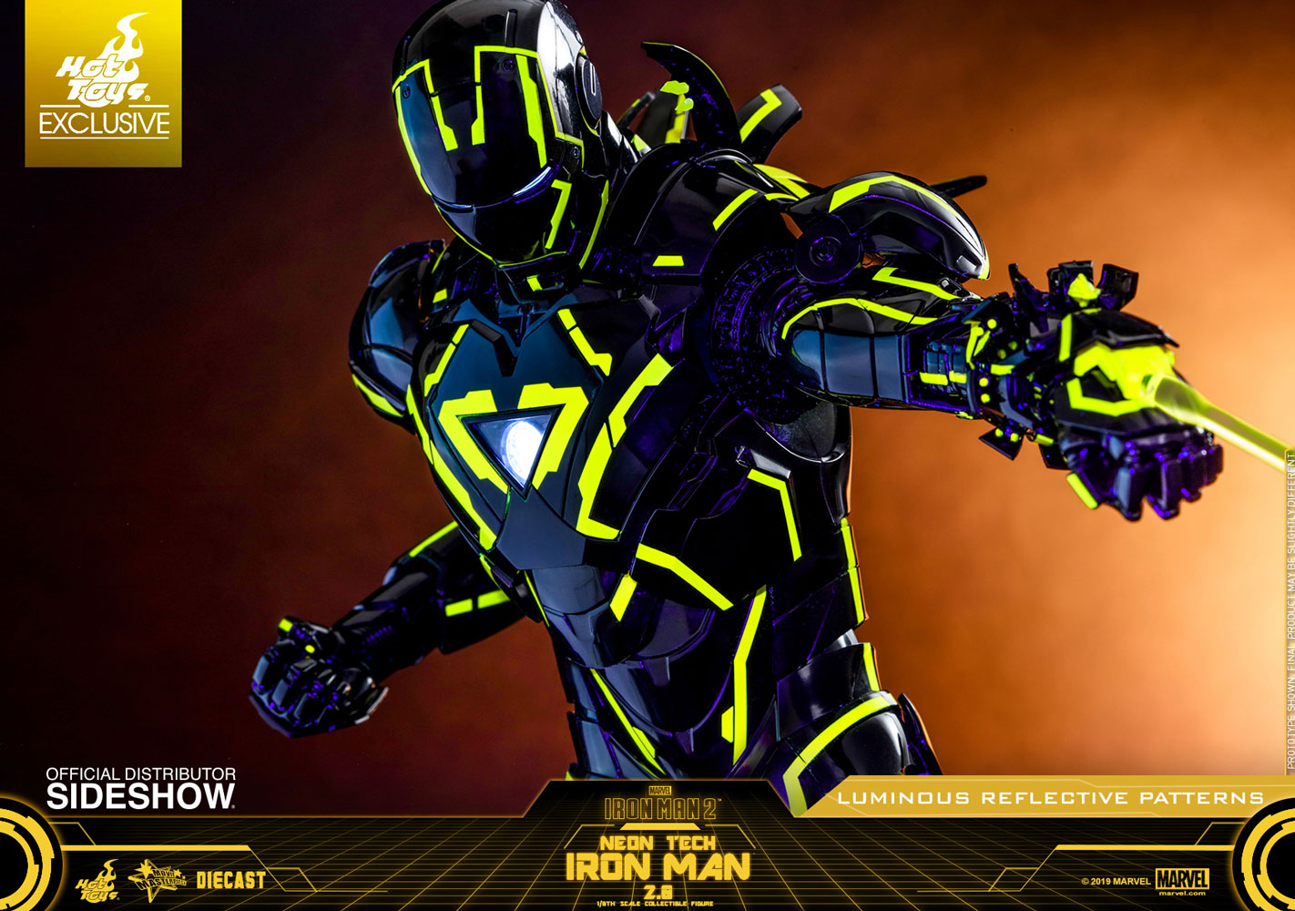 Neon Tech Iron Man 2.0