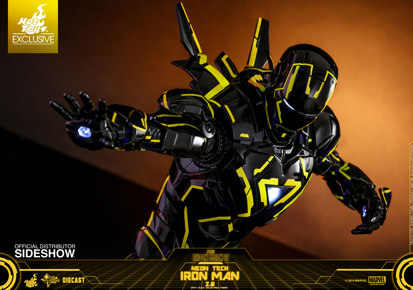 Neon Tech Iron Man 2.0