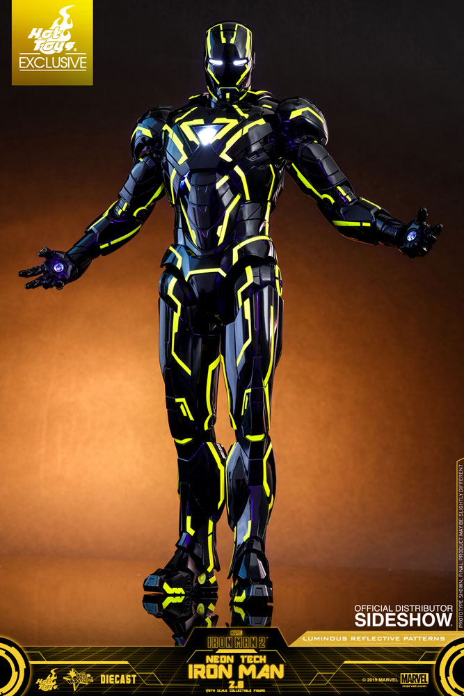 Neon Tech Iron Man 2.0