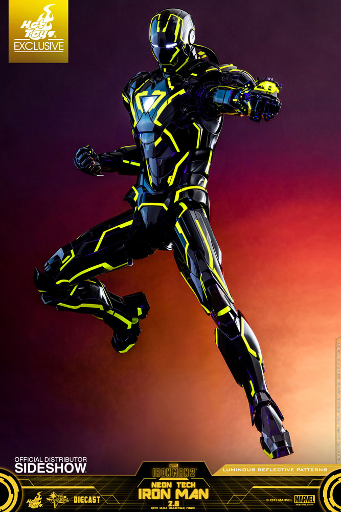 Neon Tech Iron Man 2.0