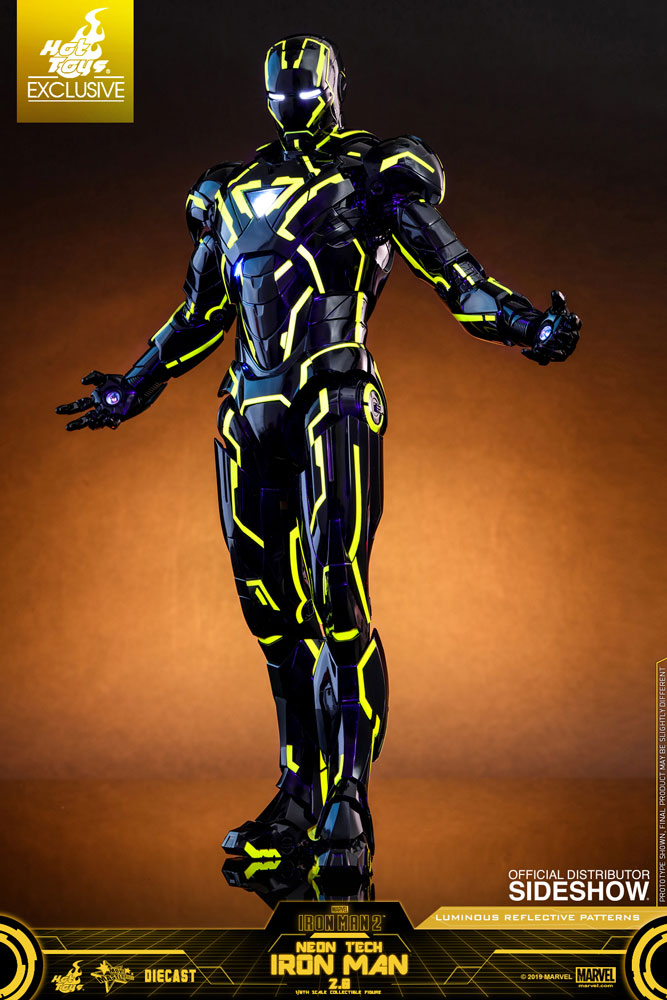 Neon Tech Iron Man 2.0