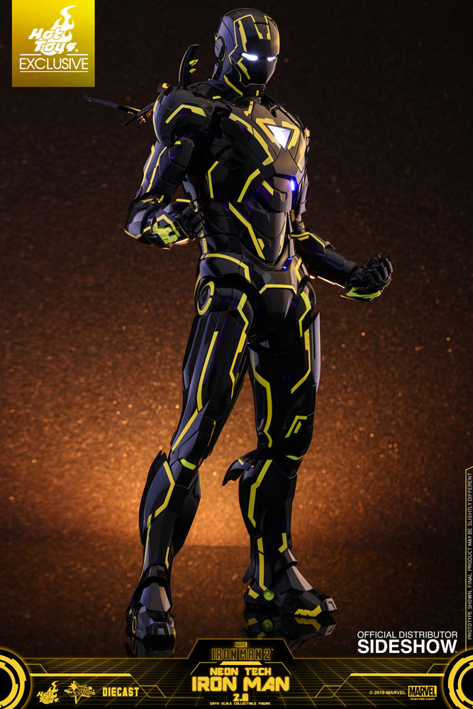 Neon Tech Iron Man 2.0