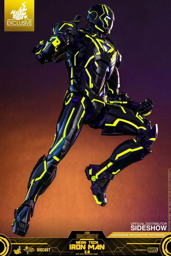 Neon Tech Iron Man 2.0