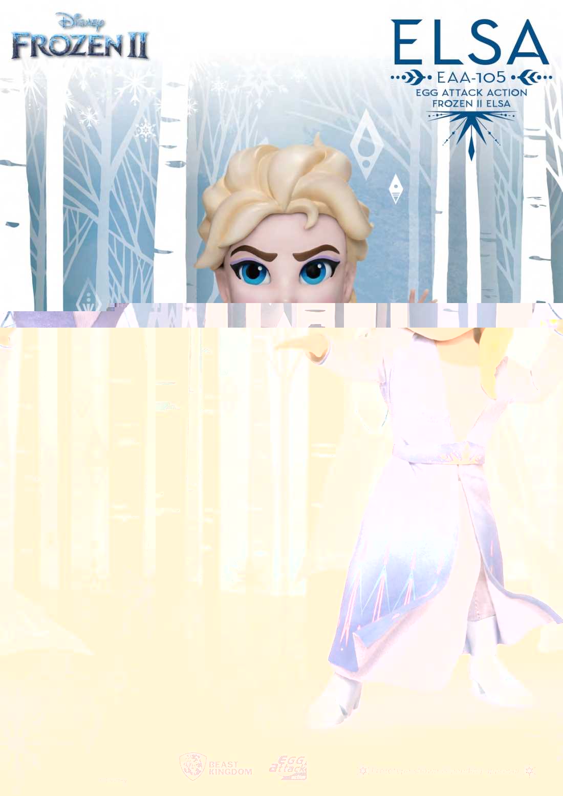 Elsa: Frozen 2 (Egg Attack Action) Beast Kingdom