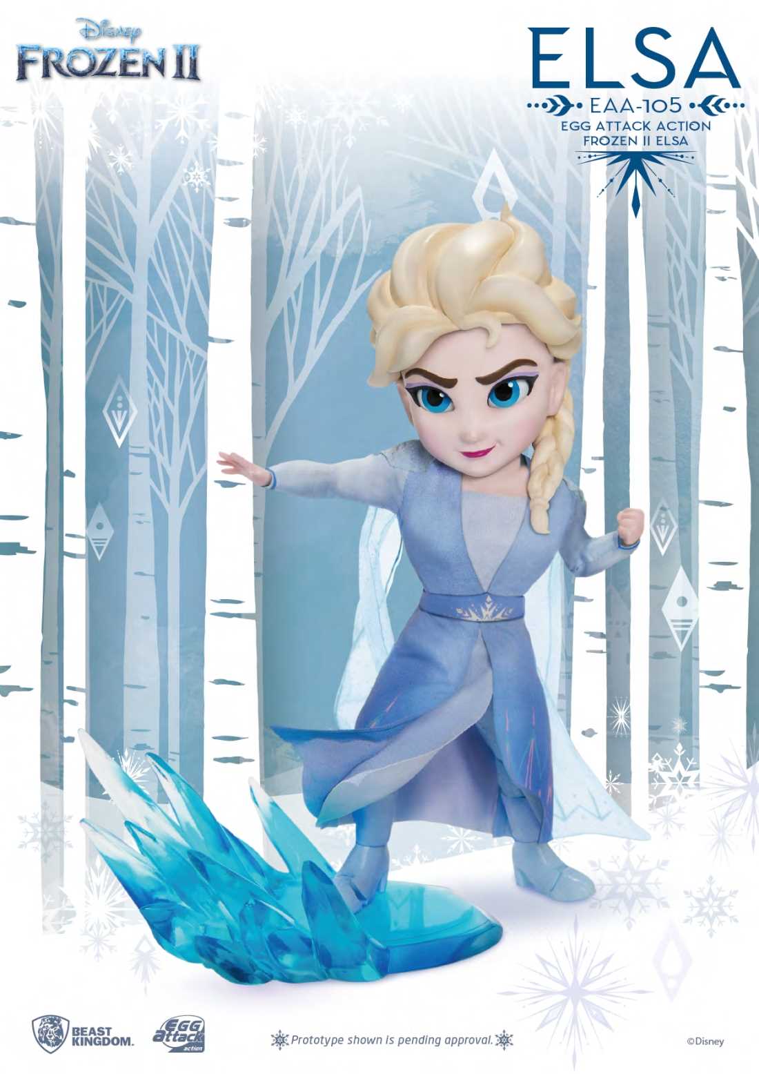 Elsa: Frozen 2 (Egg Attack Action) Beast Kingdom