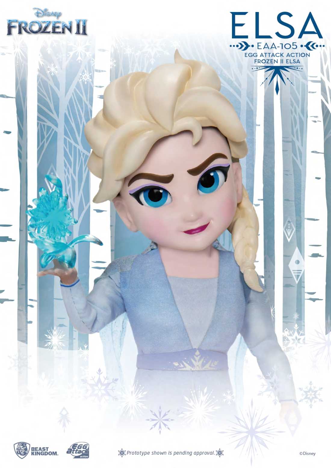 Elsa: Frozen 2 (Egg Attack Action) Beast Kingdom