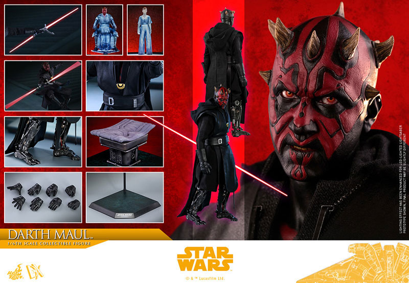 Movie Masterpiece DX Solo: A Star Wars Story 1/6 Scale Figure Darth Maul