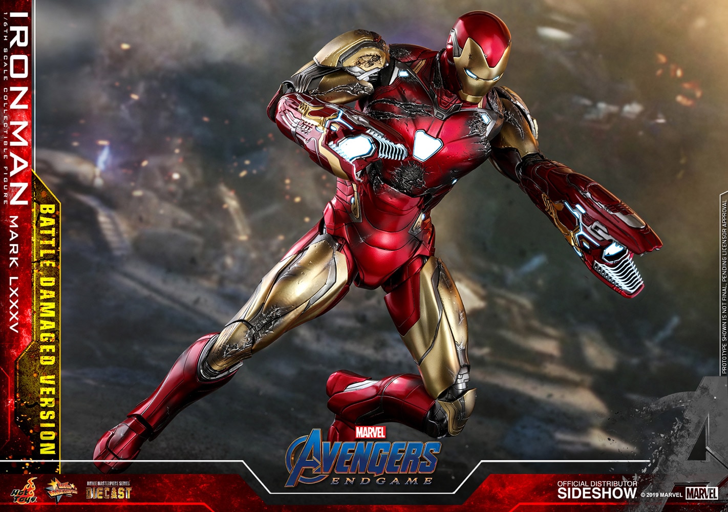 Iron Man Mark LXXXV (Battle Damaged Version) Special Edition