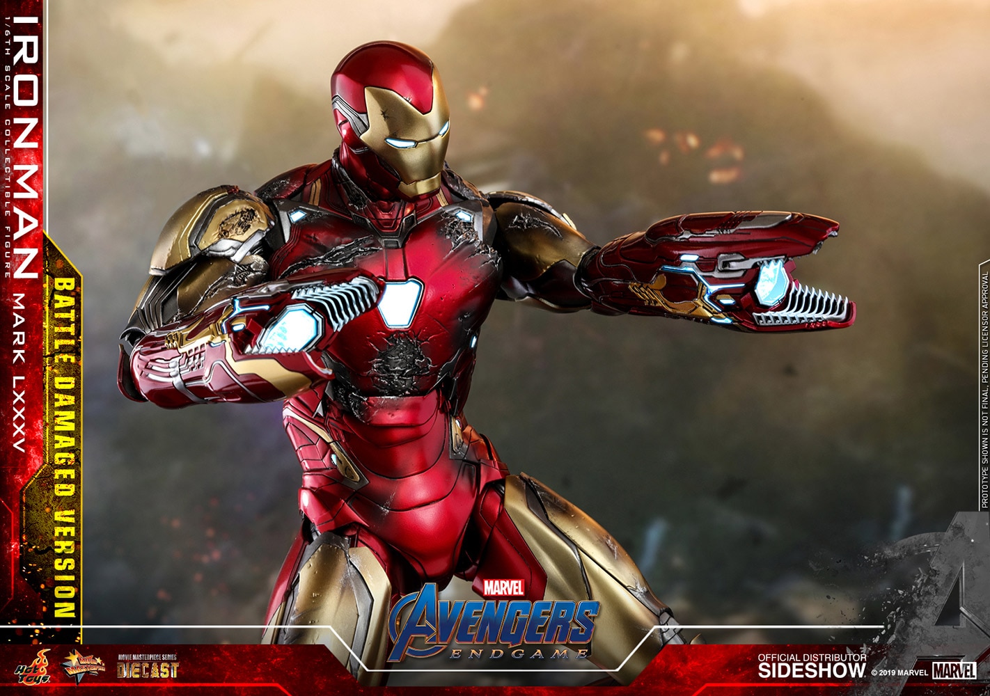 Iron Man Mark LXXXV (Battle Damaged Version) Special Edition