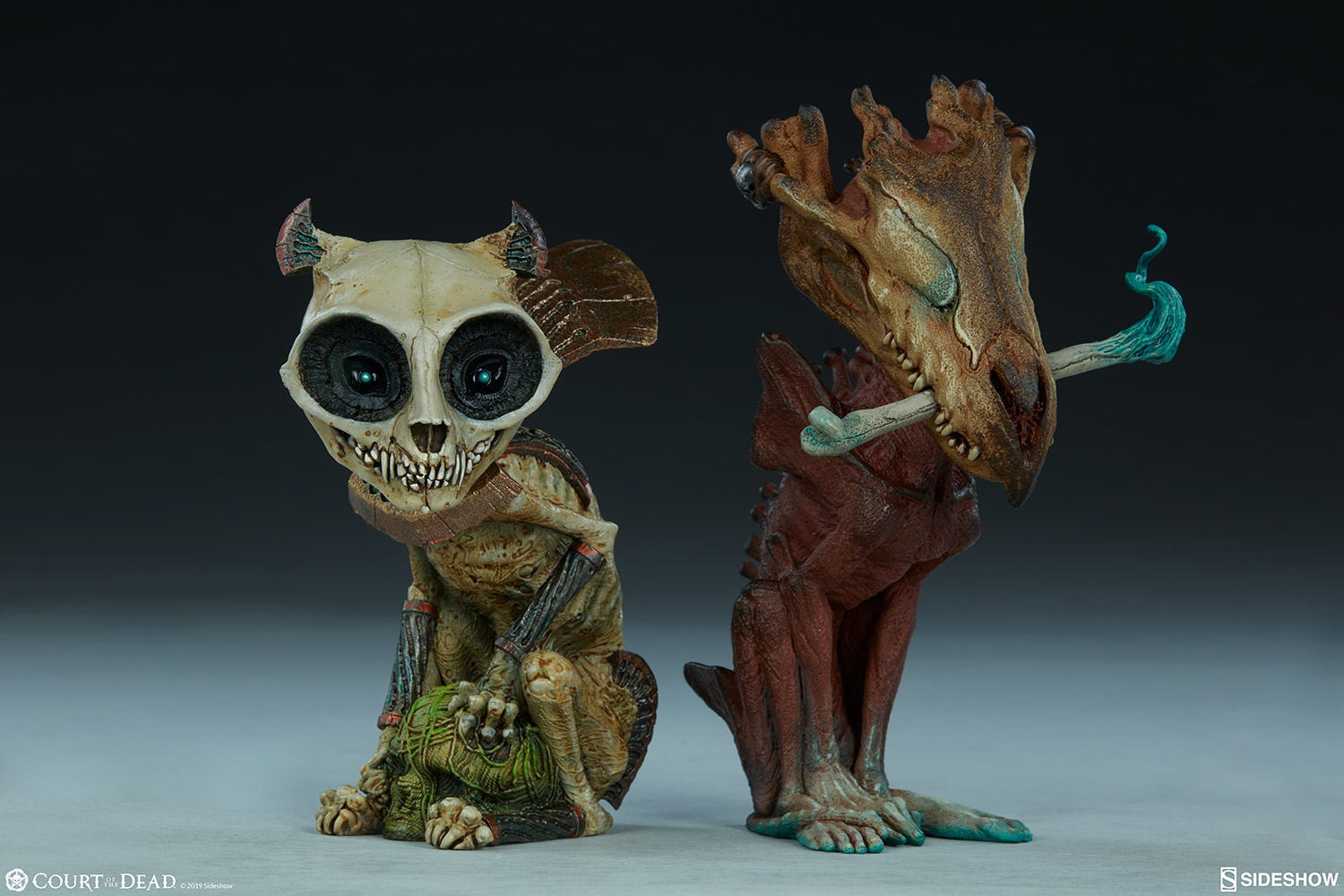 Skratch and Riazz (Statue by Sideshow Collectibles)