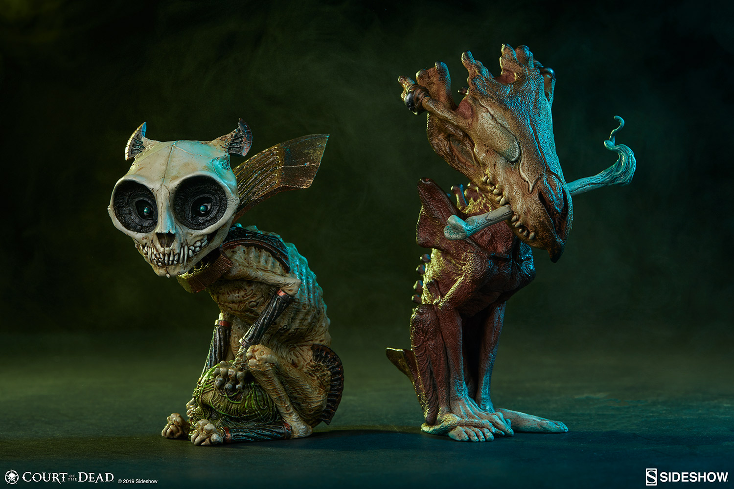 Skratch and Riazz (Statue by Sideshow Collectibles)