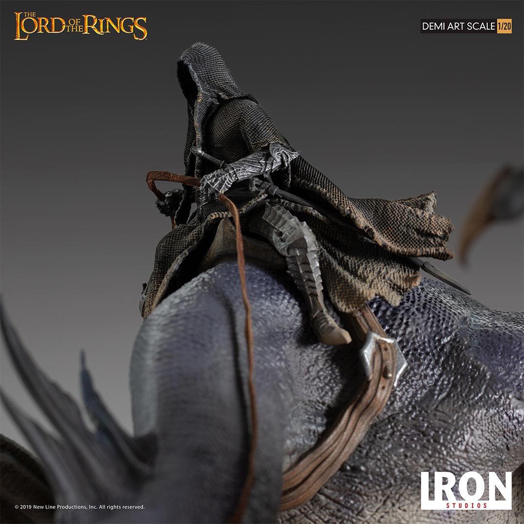 Iron Studios: Fell Beast Diorama Demi Art Scale 1/20 - Lord of the Rings