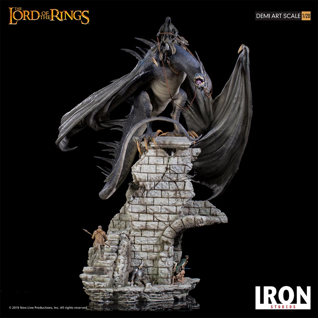 Iron Studios: Fell Beast Diorama Demi Art Scale 1/20 - Lord of the Rings
