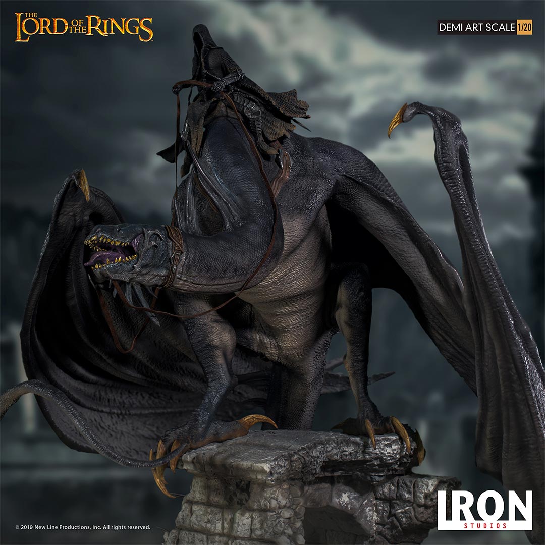 Iron Studios: Fell Beast Diorama Demi Art Scale 1/20 - Lord of the Rings