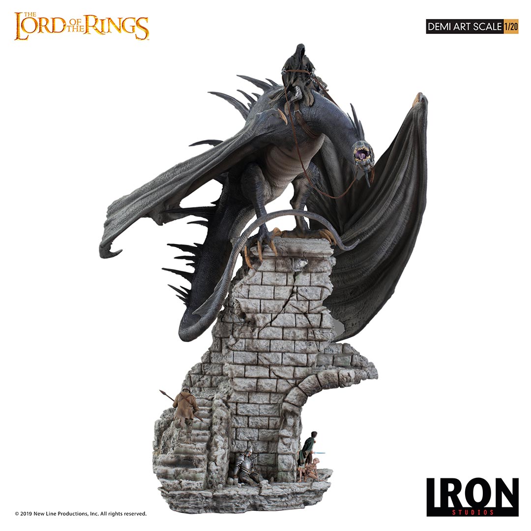 Iron Studios: Fell Beast Diorama Demi Art Scale 1/20 - Lord of the Rings