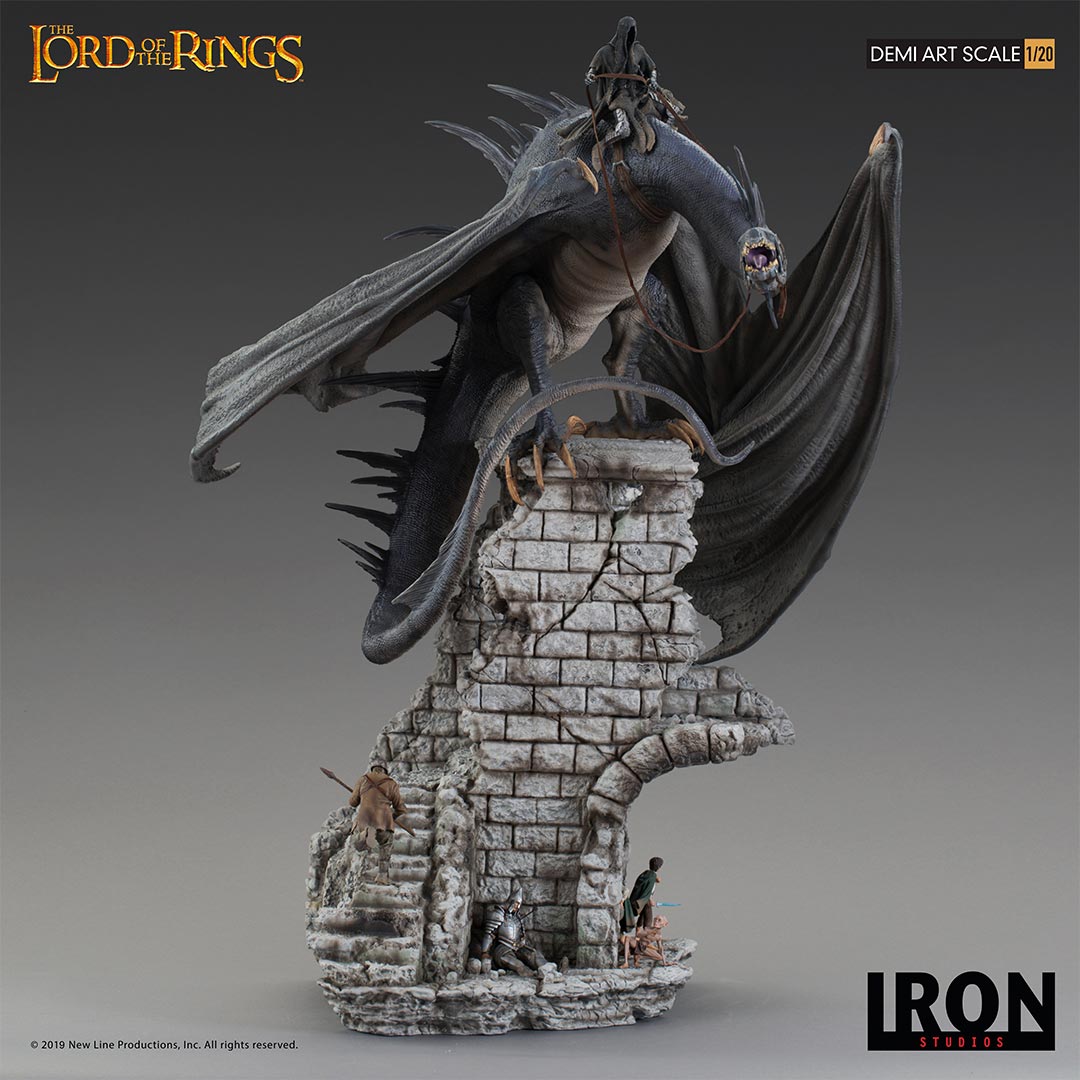 Iron Studios: Fell Beast Diorama Demi Art Scale 1/20 - Lord of the Rings