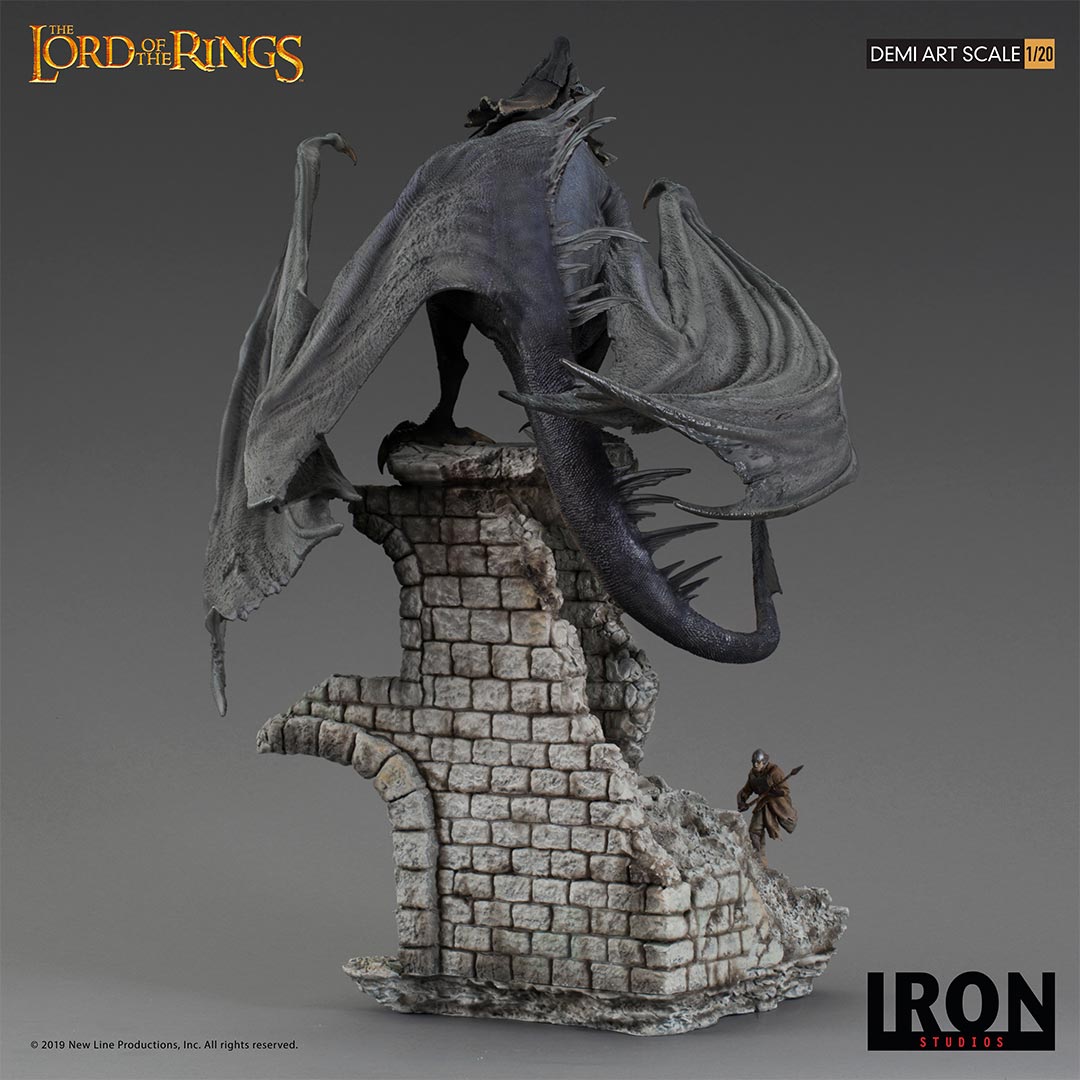 Iron Studios: Fell Beast Diorama Demi Art Scale 1/20 - Lord of the Rings