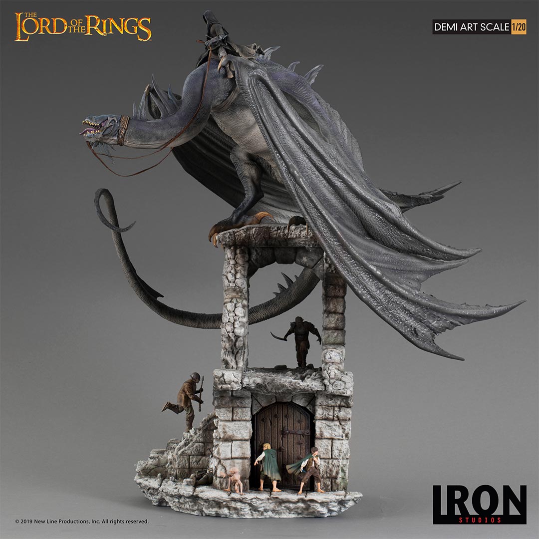 Iron Studios: Fell Beast Diorama Demi Art Scale 1/20 - Lord of the Rings