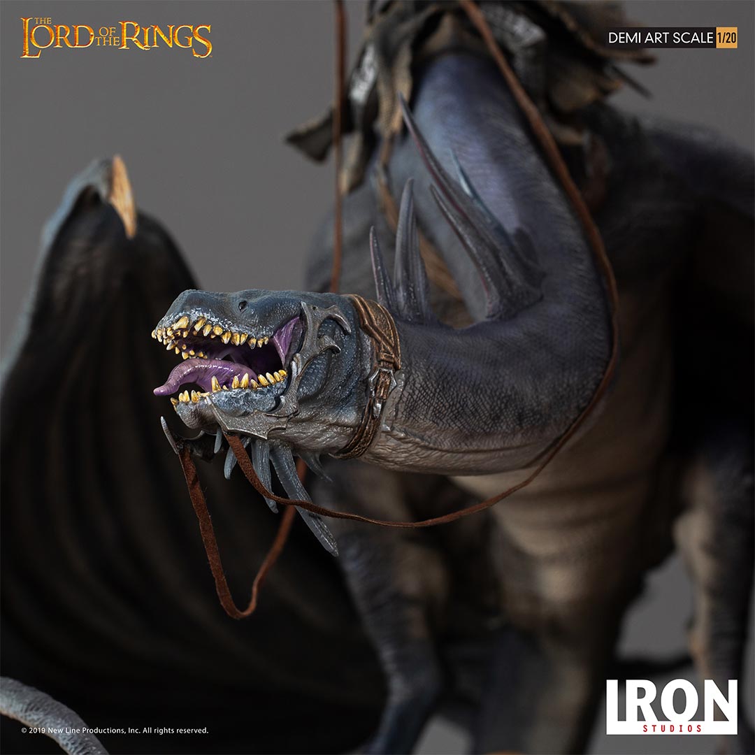 Iron Studios: Fell Beast Diorama Demi Art Scale 1/20 - Lord of the Rings