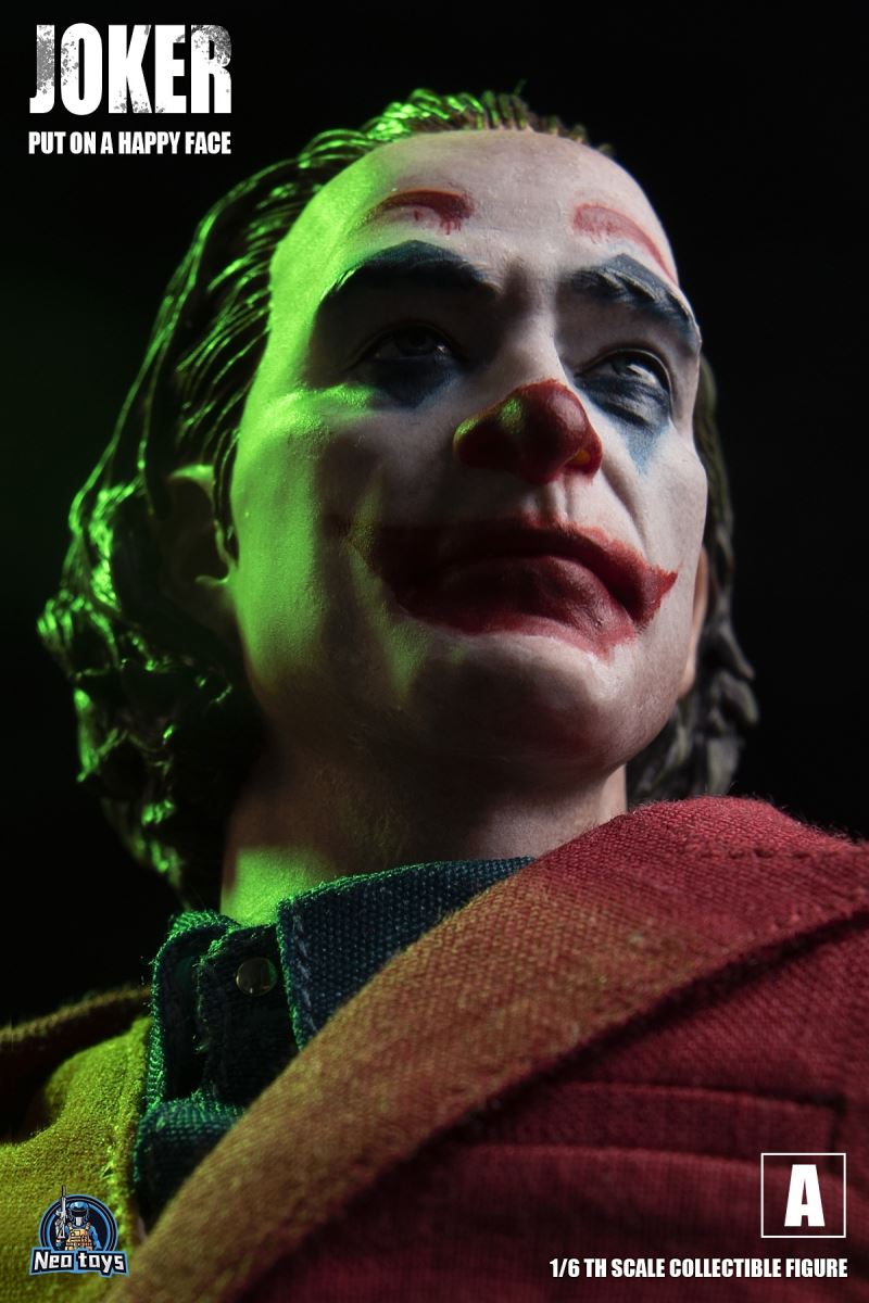 NEOTOYS : 1/6 Joker in Red Joker Stage Drama Actor Accessory