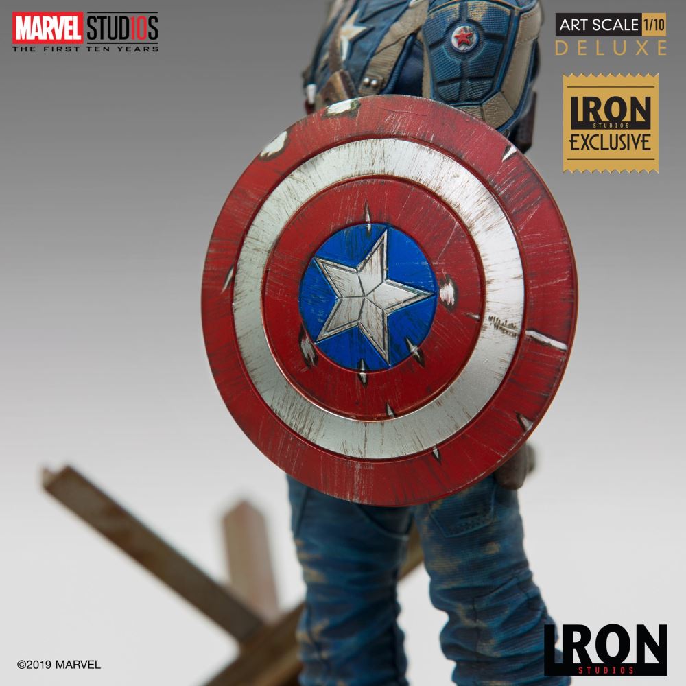 Iron Studios: Captain America The First Avenger Art Scale 1/10 - MCU 10 Years CCXP 2019 Event Exclusive