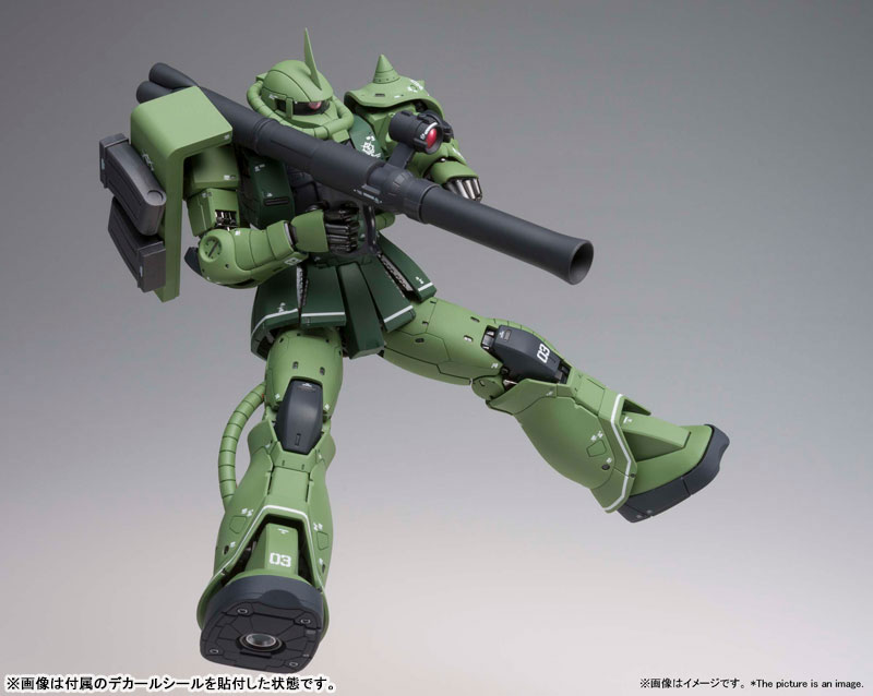 GUNDAM FIX FIGURATION METAL COMPOSITE MS-06C Zaku II Type C - Mobile Suit Gundam: The Origin