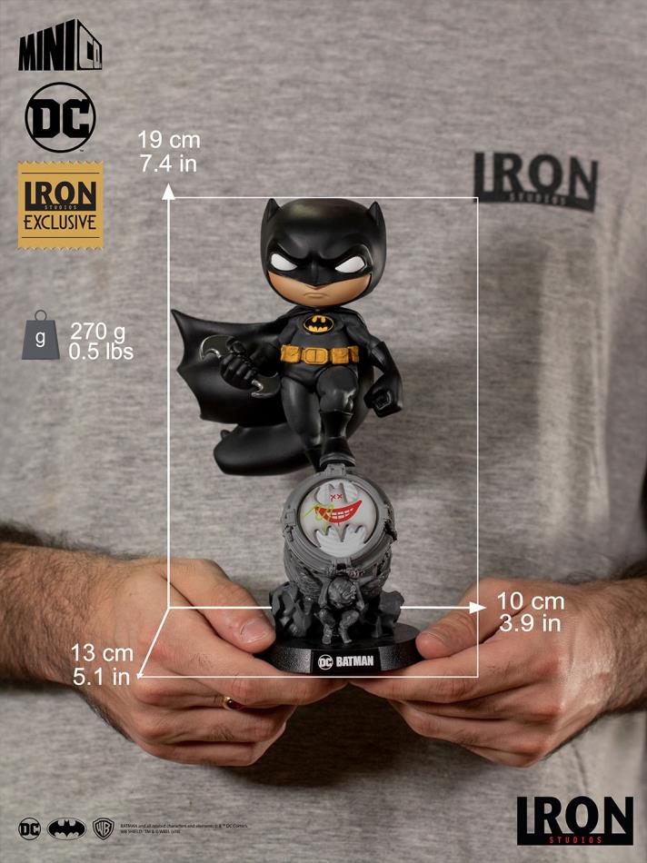 Iron Studios: Batman Black Suit - DC Comics Minico