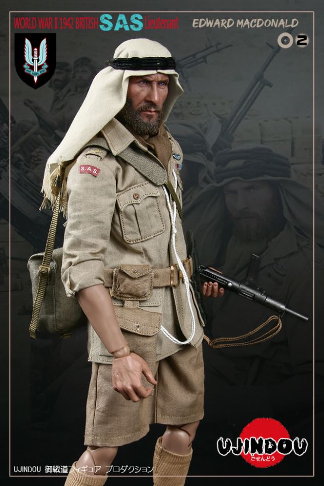 UJINDOU 1/6 World War II-Lieutenant Edward McDonald 1942