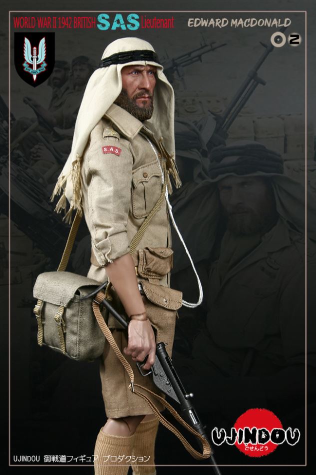UJINDOU 1/6 World War II-Lieutenant Edward McDonald 1942