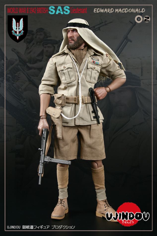 UJINDOU 1/6 World War II-Lieutenant Edward McDonald 1942