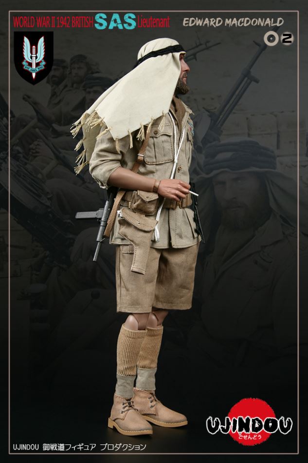 UJINDOU 1/6 World War II-Lieutenant Edward McDonald 1942