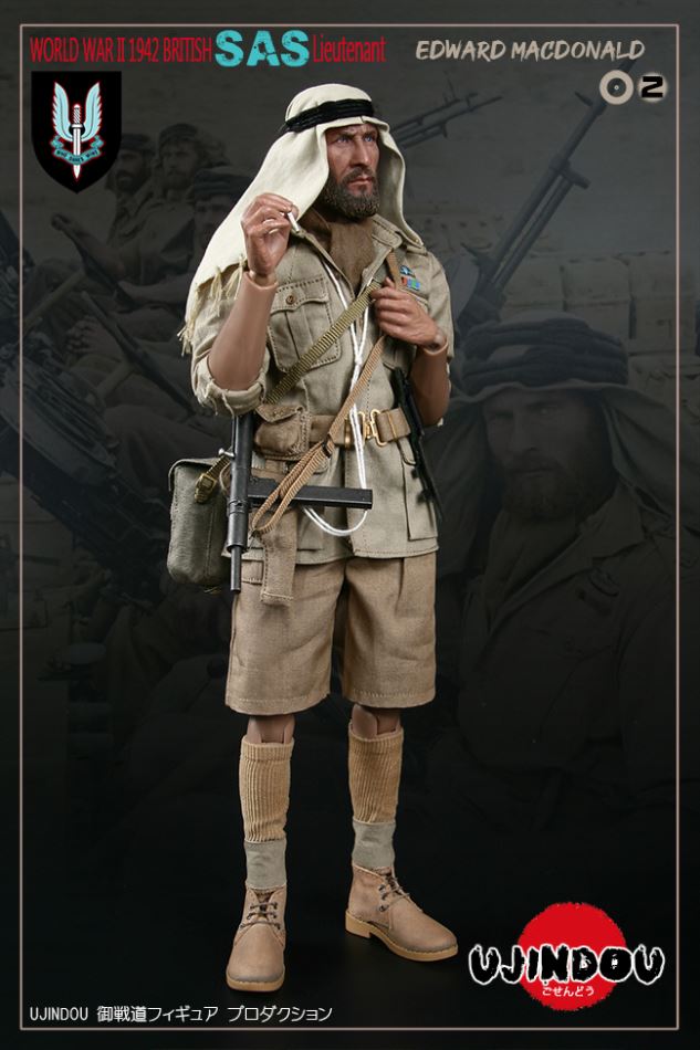 UJINDOU 1/6 World War II-Lieutenant Edward McDonald 1942