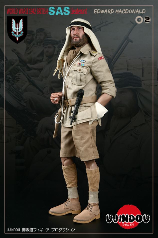 UJINDOU 1/6 World War II-Lieutenant Edward McDonald 1942
