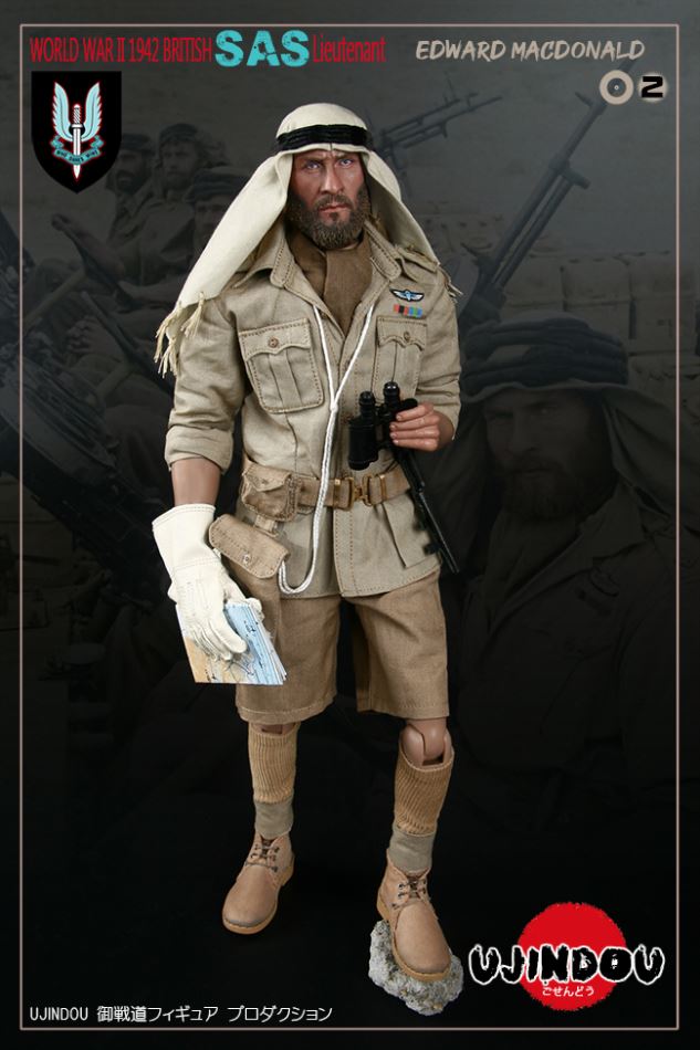 UJINDOU 1/6 World War II-Lieutenant Edward McDonald 1942