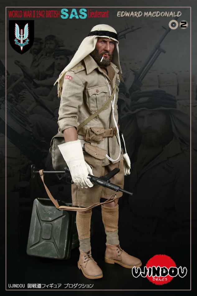 UJINDOU 1/6 World War II-Lieutenant Edward McDonald 1942