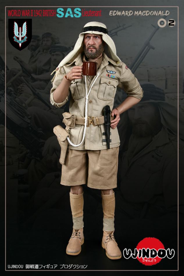 UJINDOU 1/6 World War II-Lieutenant Edward McDonald 1942