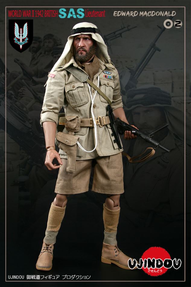 UJINDOU 1/6 World War II-Lieutenant Edward McDonald 1942