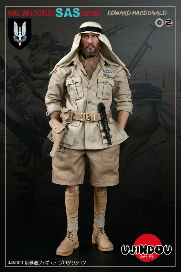 UJINDOU 1/6 World War II-Lieutenant Edward McDonald 1942
