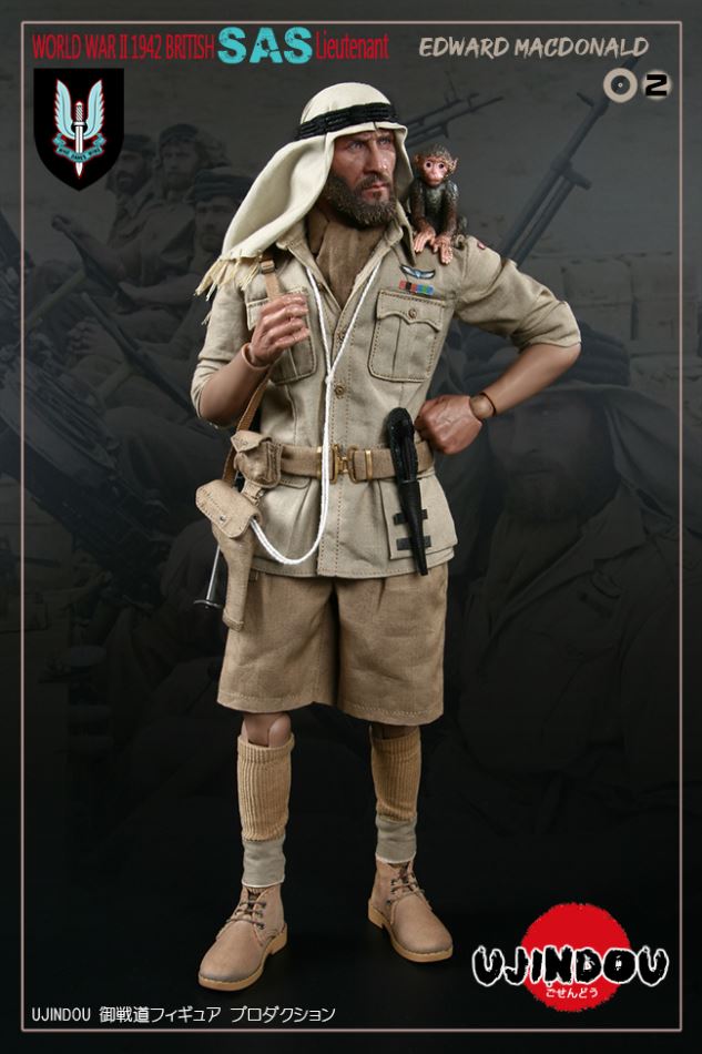 UJINDOU 1/6 World War II-Lieutenant Edward McDonald 1942