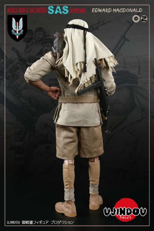 UJINDOU 1/6 World War II-Lieutenant Edward McDonald 1942