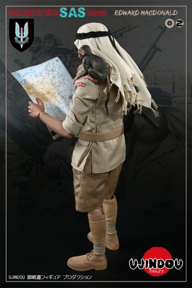 UJINDOU 1/6 World War II-Lieutenant Edward McDonald 1942