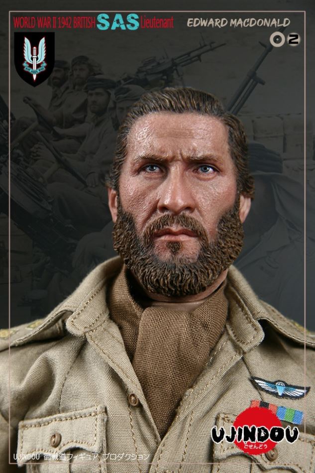 UJINDOU 1/6 World War II-Lieutenant Edward McDonald 1942