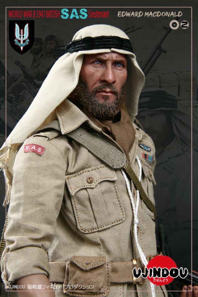 UJINDOU 1/6 World War II-Lieutenant Edward McDonald 1942