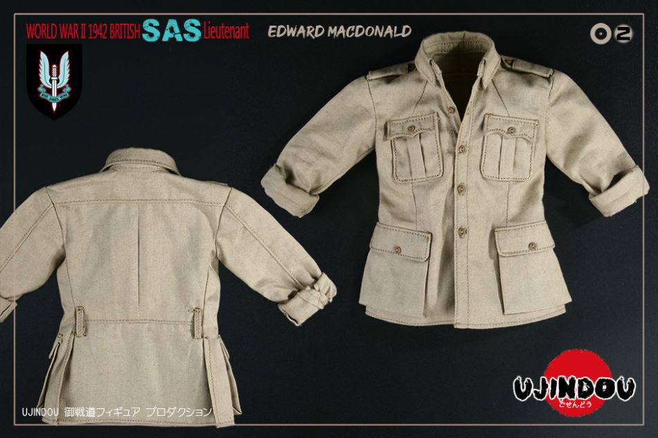UJINDOU 1/6 World War II-Lieutenant Edward McDonald 1942
