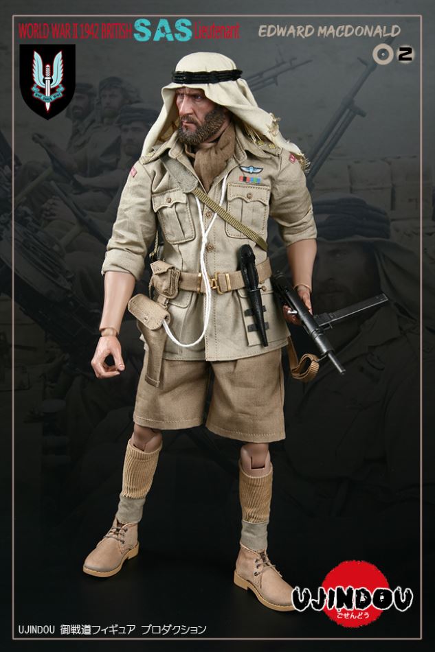 UJINDOU 1/6 World War II-Lieutenant Edward McDonald 1942