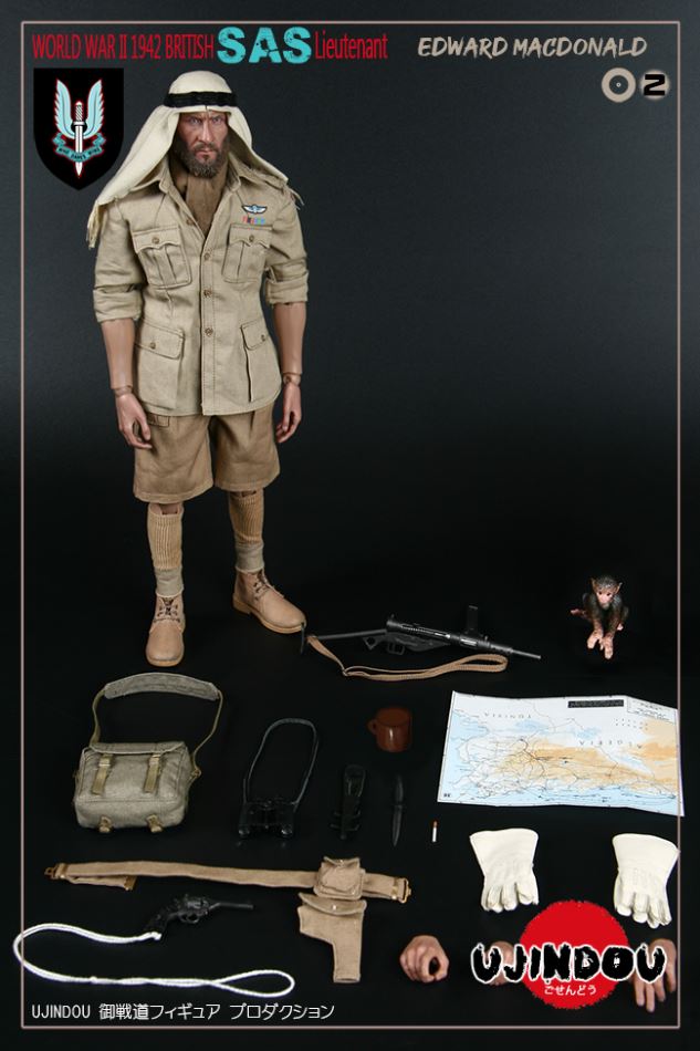 UJINDOU 1/6 World War II-Lieutenant Edward McDonald 1942