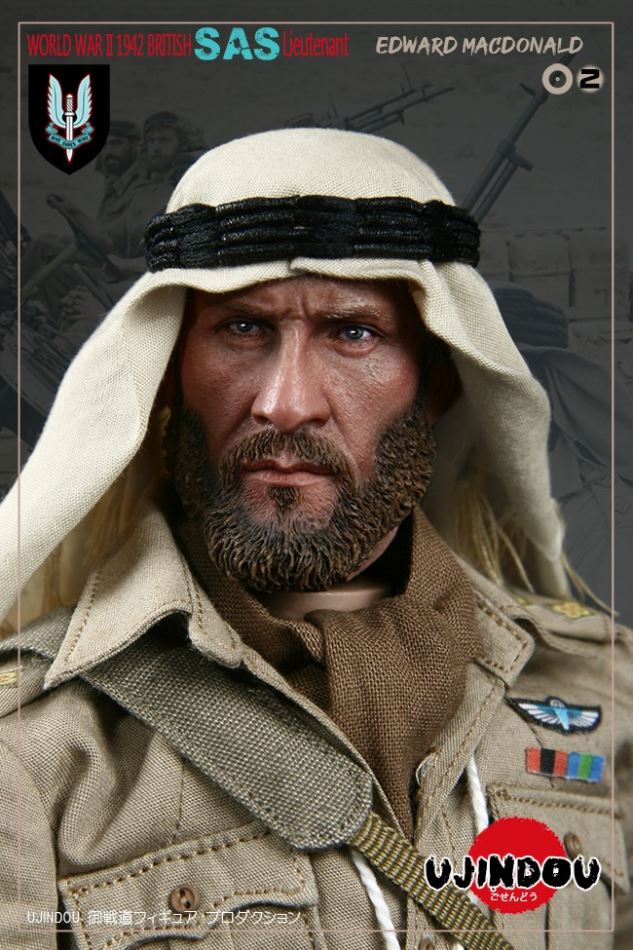 UJINDOU 1/6 World War II-Lieutenant Edward McDonald 1942