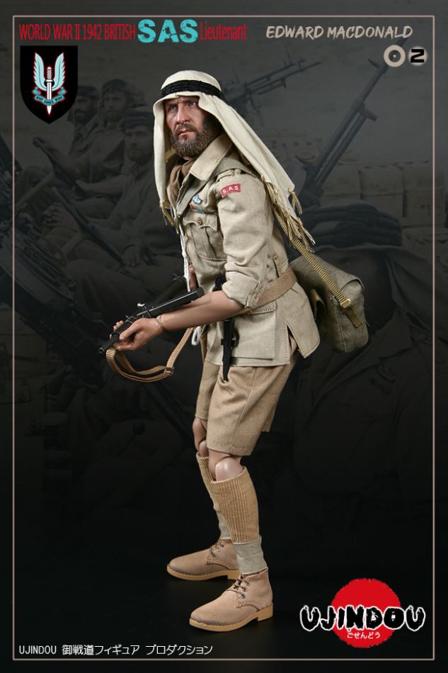 UJINDOU 1/6 World War II-Lieutenant Edward McDonald 1942
