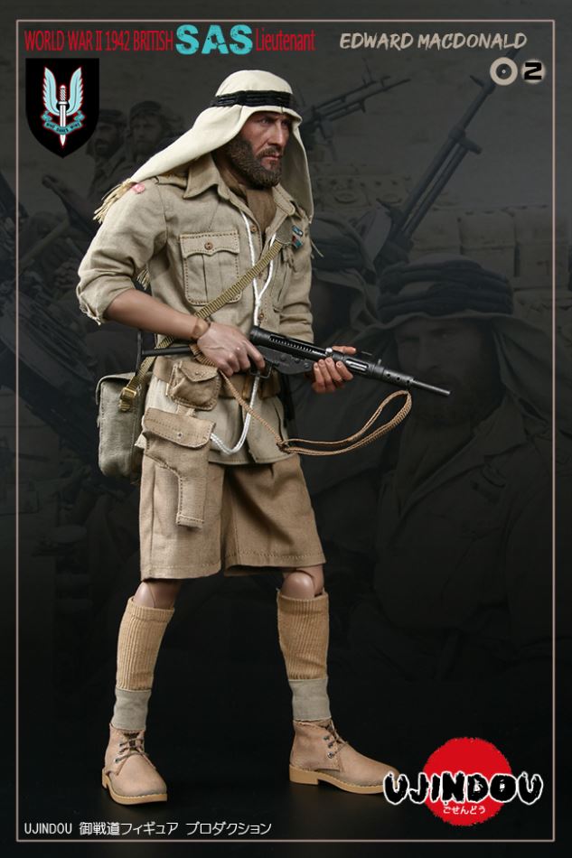 UJINDOU 1/6 World War II-Lieutenant Edward McDonald 1942