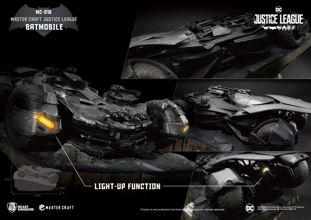 Beast Kingdom: 40cm - Justice League - Bat Mobile